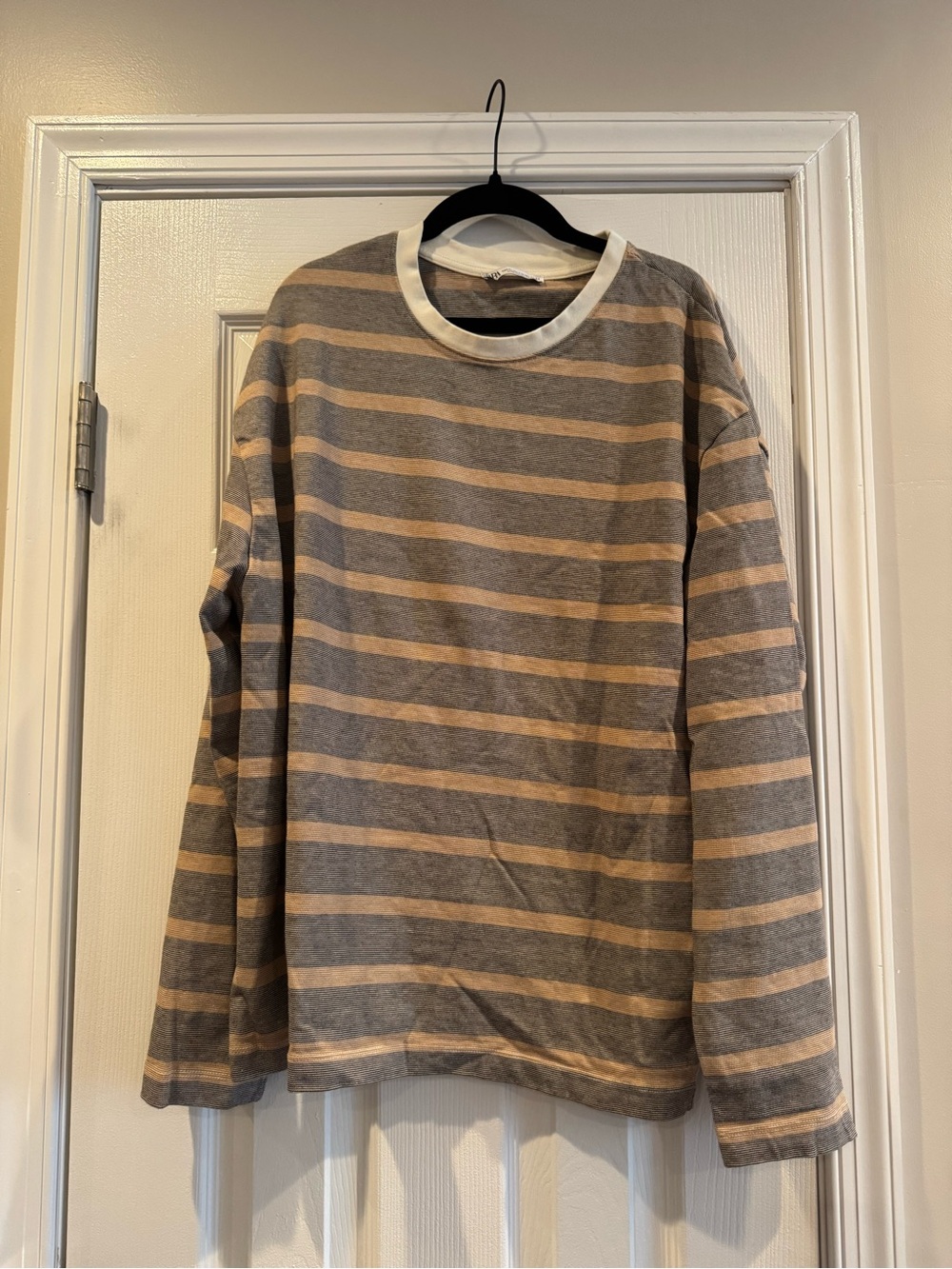 Zara Striped Long Sleeve Tee